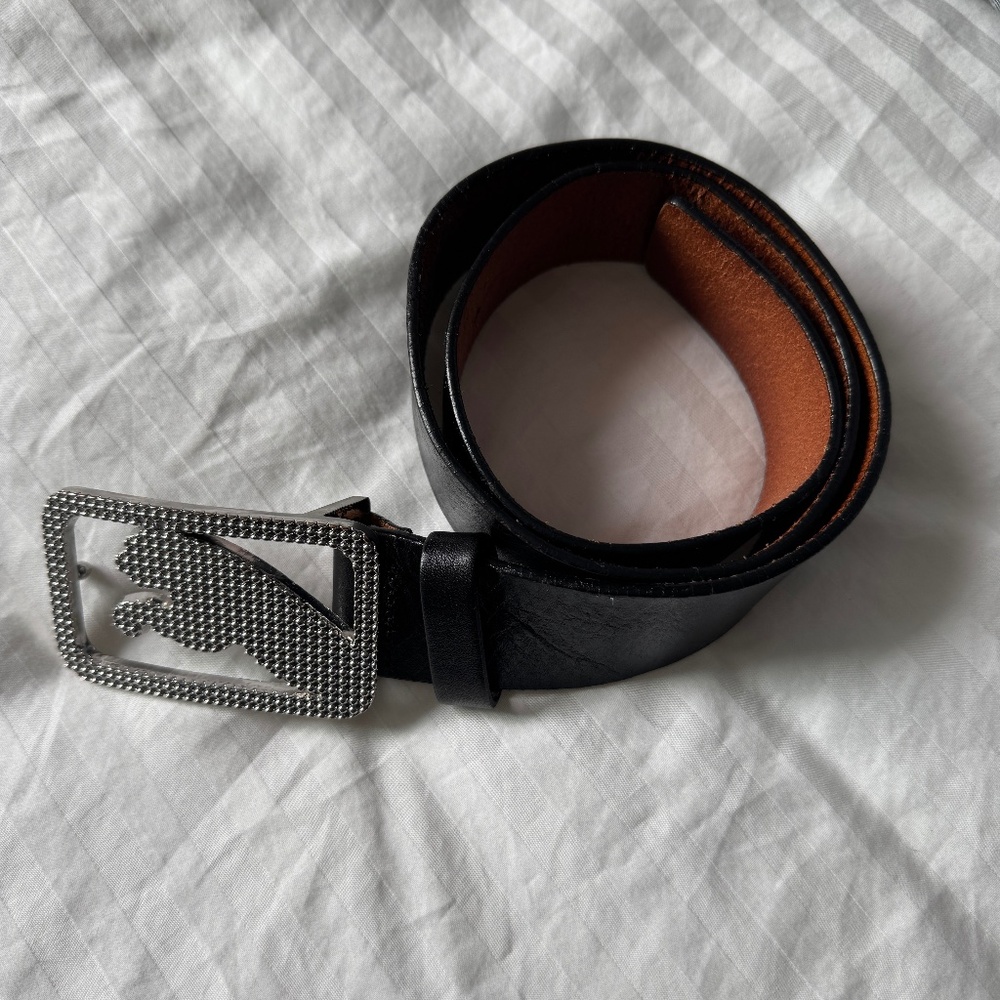 Puma - Black Leather Belt